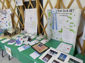 Projects in 4-H Exhibition Hall