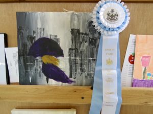 Judge's Choice ribbon on a painting project