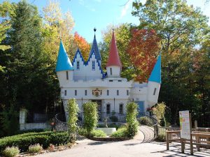 Castle like building at Story Land in New Hampshire