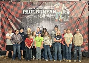Penobscot Livestock 4-H group at Bangor State Fair
