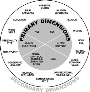 primary and secondary dimensions wheel