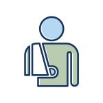 icon for personnel hr home page, accidents icon