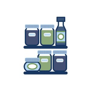 icon for food preservation page button