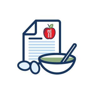 icon for recipes page button