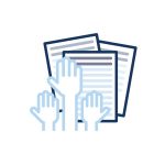 icon for volunteer development resources page button