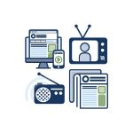 icon for working with media page button