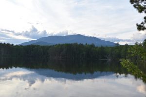 Mt. Katahdin's reflection in Upper Tongue Pond