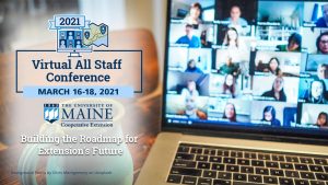 2021 Virtual All Staff Conference zoom background graphic - no screen