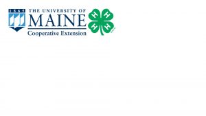 UMaine Extension and 4-H combined logos on white background