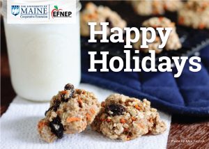 graphic: Expanded Food Nutrition and Education Program Virtual Holiday Greeting Card