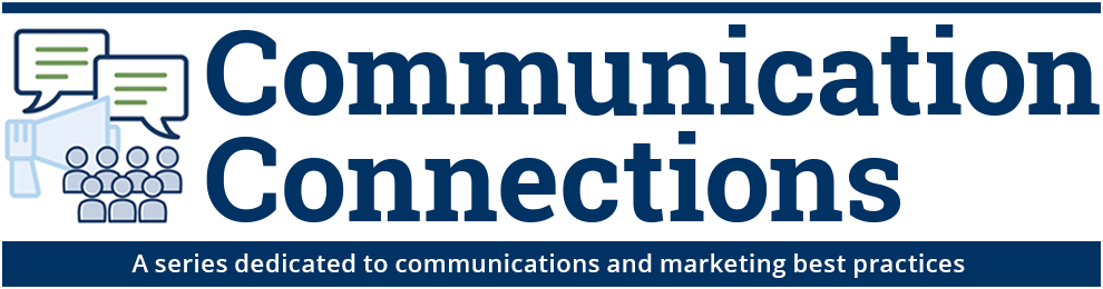 graphic for the Communication Connections newsletter masthead
