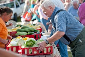 Maine Harvest for Hunger volunteers distribute fresh produce to hungry Mainers