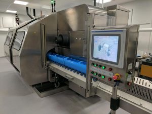 a HPP unit which is non-thermal process which control food-spoilage microorganisms