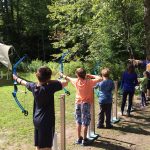 archers take aim at their targets
