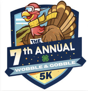 Logo for the 7th Annual Wobble & Gobble
