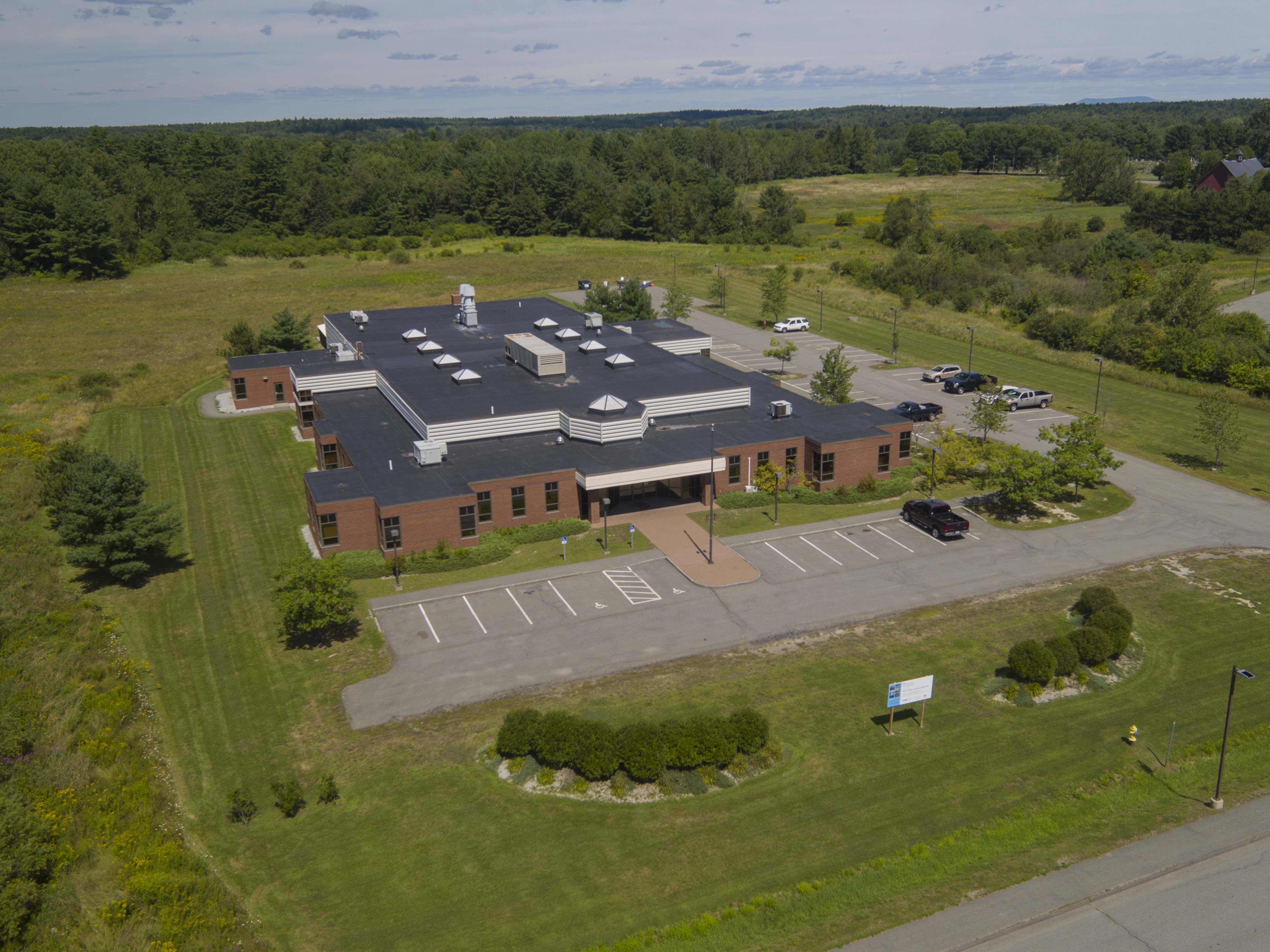 Arial View of the new UMaine Cooperative Extension Diagnostic and Research Laboratory building