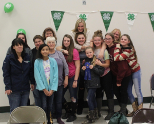 Born to Ride 4-H Horse Club members and volunteers at 2019 Recognition Night
