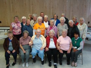 Senior Companion volunteers gather for the Recognition event held on October 3rd at the East Machias Municipal Building.