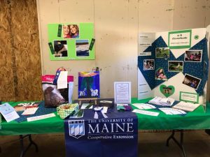 4-H Project table at Perry Harvest Fair