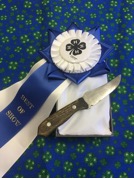 Knife made by 4-H member Riley W.