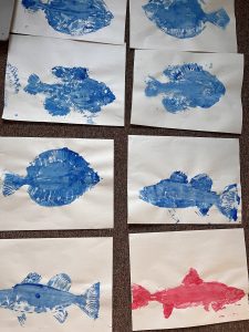 fish prints 