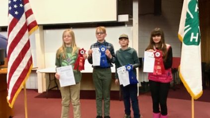 4-H'ers at the Maine State Public Speaking Tournament