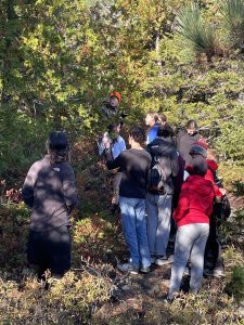 4-H'ers on a hike!