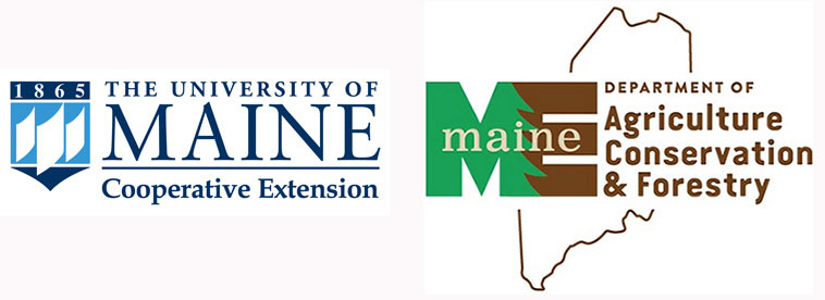 UMaine Extension and Maine Department of Agriculture, Conservation & Forestry logos