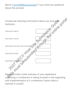 Image of a sample of NECV Host Site Bid Submission Guide Page 5, see caption for description and link to complete text on external site.